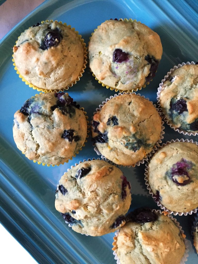 Lemon Blueberry Muffins