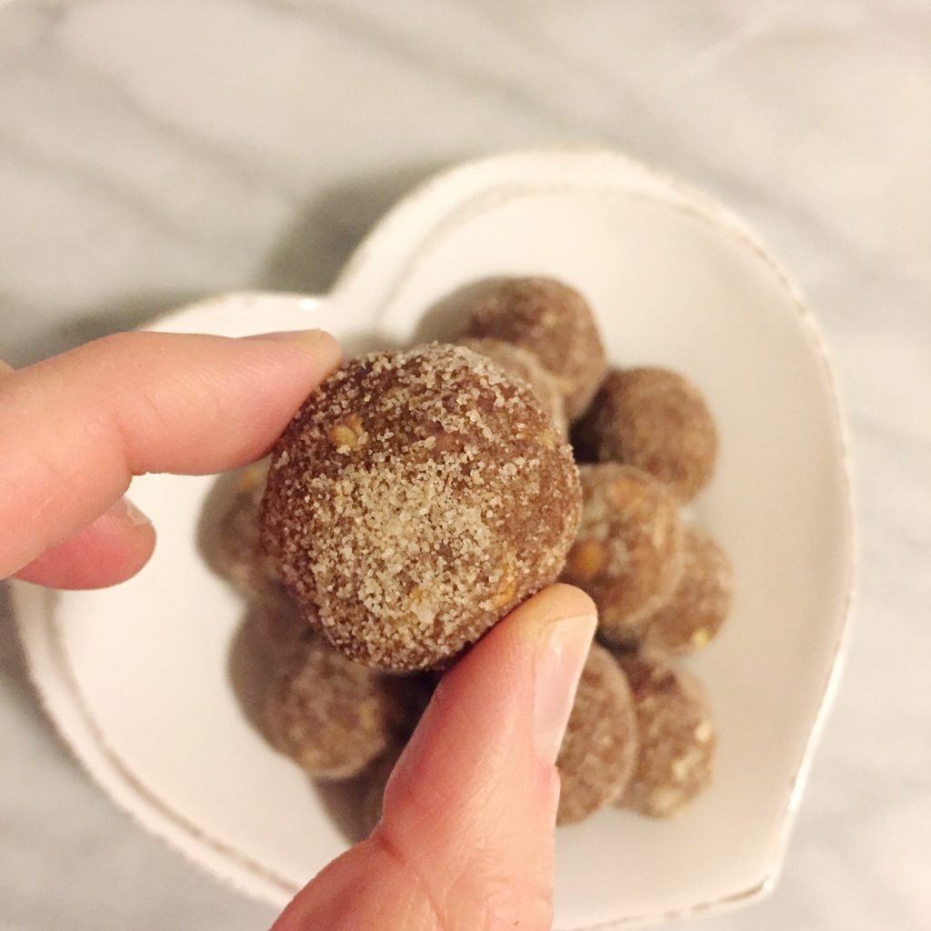 Snickerdoodle Protein Energy Ball Recipe